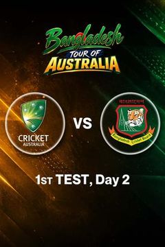 Bangladesh tour of Australia 2026, 1st Test, Day 2 on TrillerTV