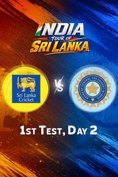 India tour of Sri Lanka 2026, 1st Test, Day 2 on TrillerTV
