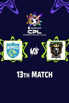 Caribbean Premier League 2026, Match 13: Saint Lucia Kings vs Jamaica Kingsmen on TrillerTV
