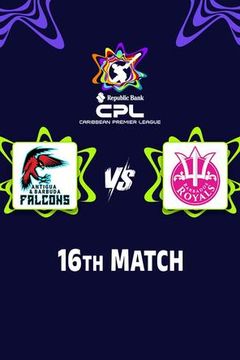 Caribbean Premier League 2026, Match 16: Antigua And Barbuda Falcons vs Barbados Royals on TrillerTV