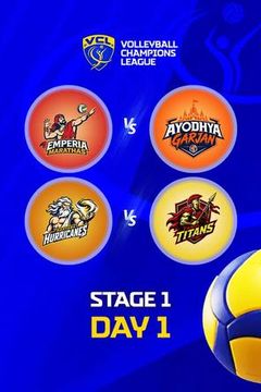 Volleyball Champions League 2026, Stage 1, Day 1 on TrillerTV