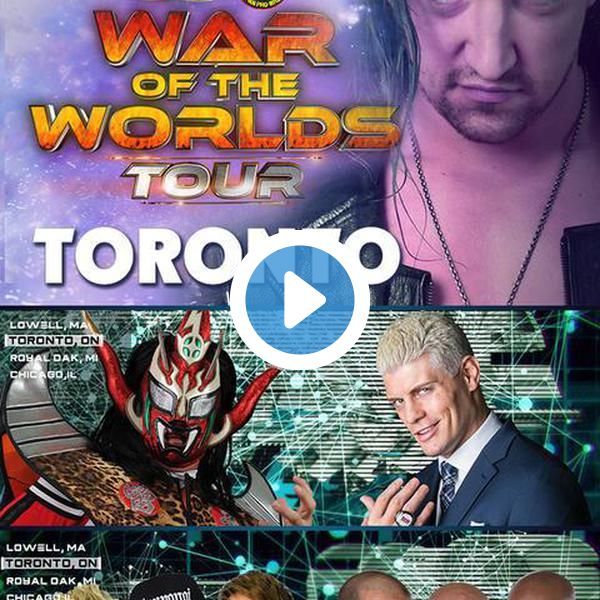 Amazon.com: Official ROH & NJPW - Ring Of Honor War of the