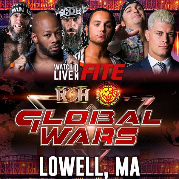 ▷ ROH Global Wars: Lowell, MA Official Replay TrillerTV