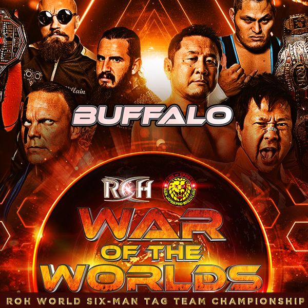 新日本プロレス× ROH WAR OF THE WORLDS 2015 DVD Official ROH Ring of Honor & NJPW War of the Worlds 2017 UK