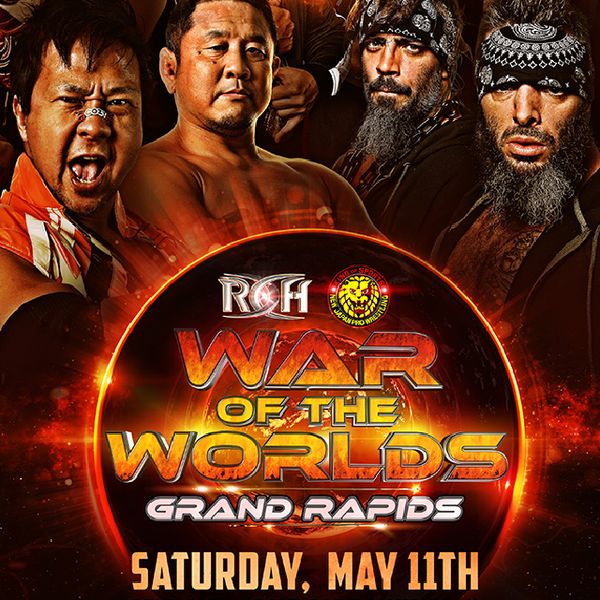 Amazon.com: Official ROH & NJPW - Ring of Honor War of the