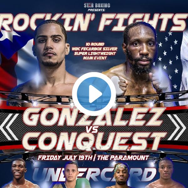 ▷ Rockin Fights 35: Gonzalez vs Conquest - Official Replay