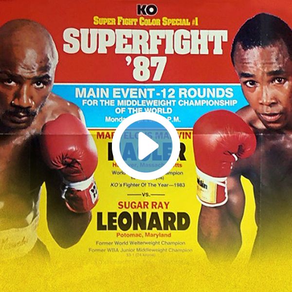 ▷ Top Rank Classics: Marvin Hagler vs Sugar Ray Leonard