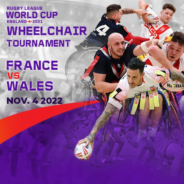 Wheelchair Rugby League World Cup: France vs Wales - Official Free ...