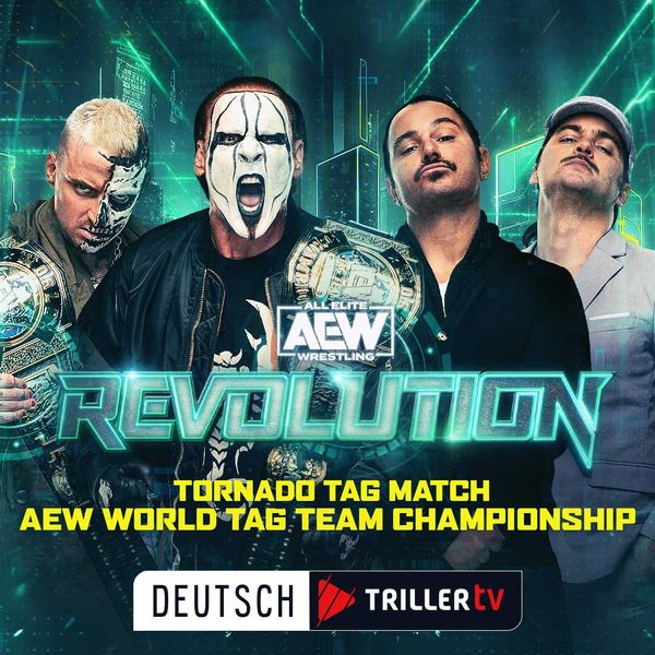 AEW Revolution 2024 (auf Deutsch) Official PPV Replay TrillerTV