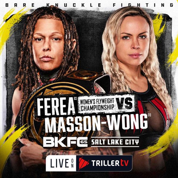 BKFC 65 Salt Lake City Christine Ferea vs Jade MassonWong Official