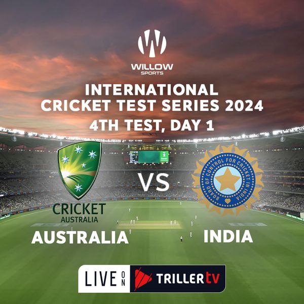 International Cricket Test Series 2024: Australia vs India 4th Test ...