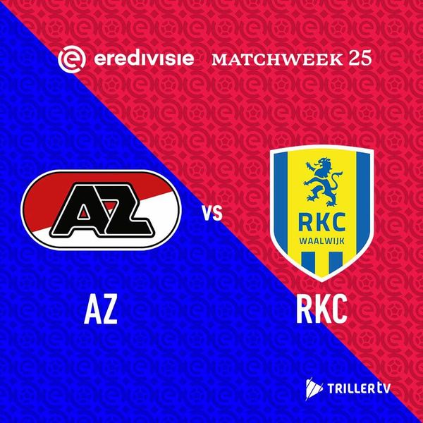 Eredivisie 2024/25: AZ Alkmaar vs RKC Waalwijk - Official Replay ...