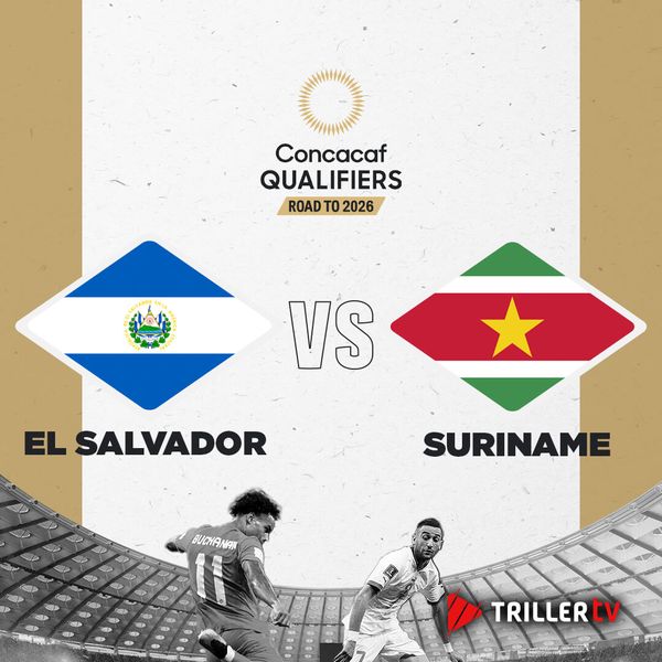 Concacaf Qualifiers match graphic for El Salvador vs Suriname