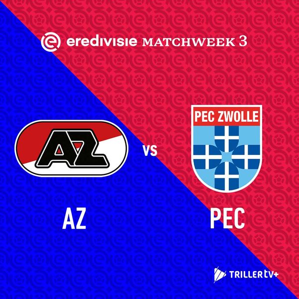 Eredivisie 2025/26: AZ Alkmaar vs PEC Zwolle - Official Replay - TrillerTV