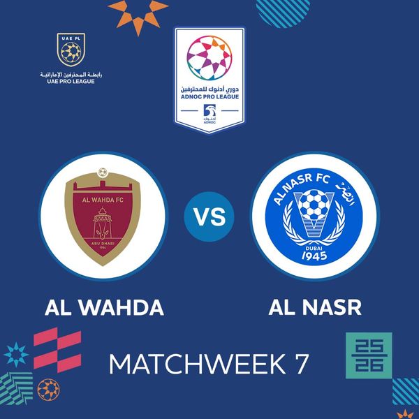UAE Pro League 2025/26: Al Wahda vs Al Nasr - Official Replay - TrillerTV