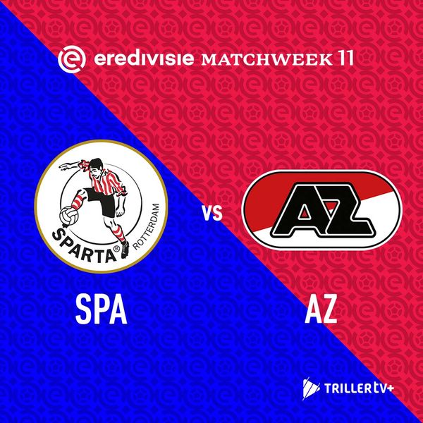 Eredivisie 2025/26: Sparta Rotterdam vs AZ Alkmaar - Official Replay ...