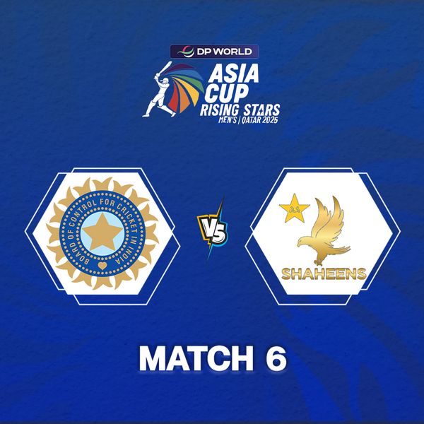 DP World Men's Asia Cup Rising Stars 2025: India A vs Pakistan A ...