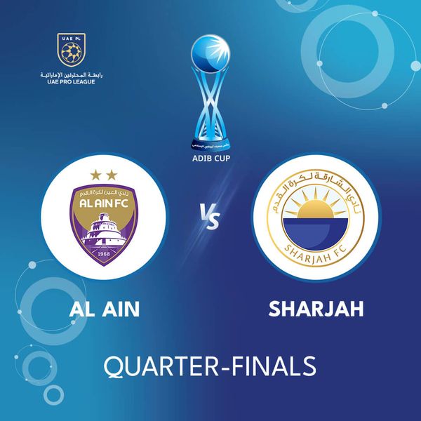 ADIB Cup 2025/26: Al Ain vs Sharjah - Official Replay - TrillerTV