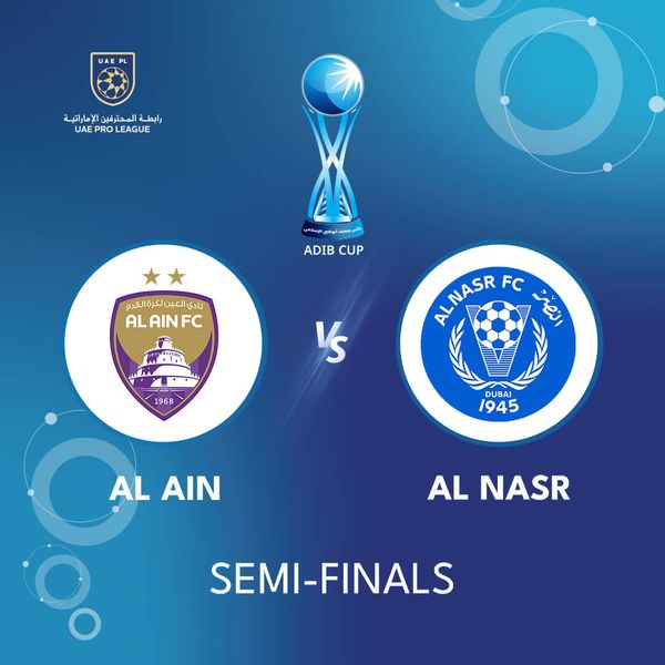 ADIB Cup 2025/26: Al Ain vs Al Nasr - Official Replay - TrillerTV