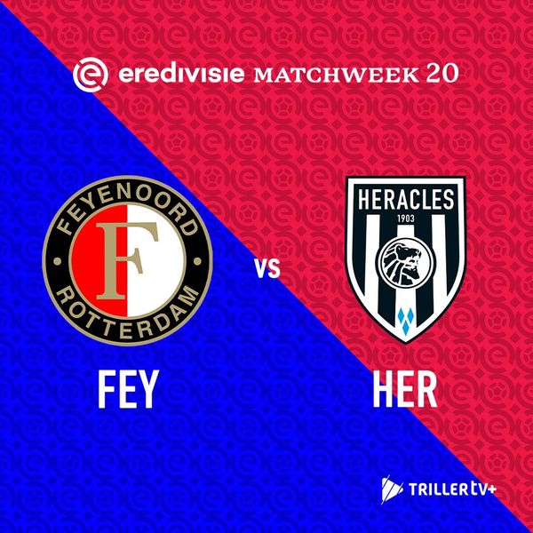 Eredivisie 2025/26: Feyenoord vs Heracles Almelo - Official Replay ...
