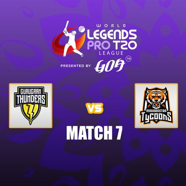 World Legends Pro T20 League 2026: Gurugram Thunders vs Maharashtra ...