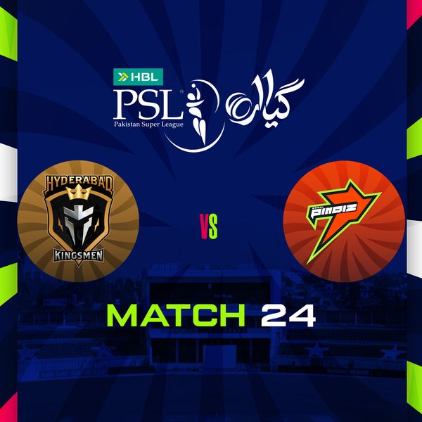 HBL Pakistan Super League 2026, Match 24 Hyderabad Kingsmen vs