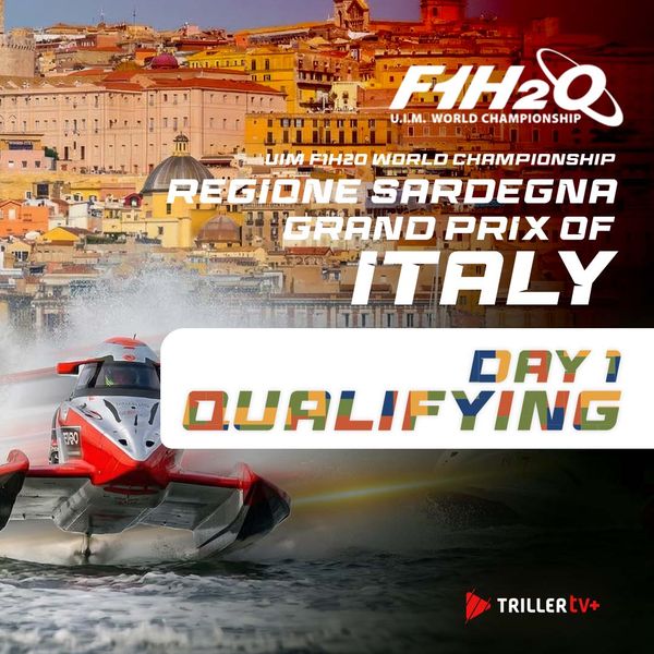 UIM F1H2O World Championship 2026: Grand Prix of Sardegna, Italy, Day 1 ...