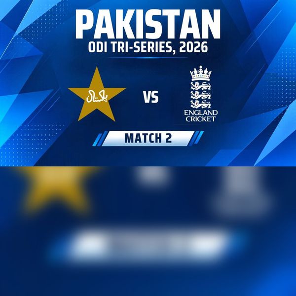 Pakistan ODI Tri-Series 2026, Match 2: Pakistan vs England - Official ...