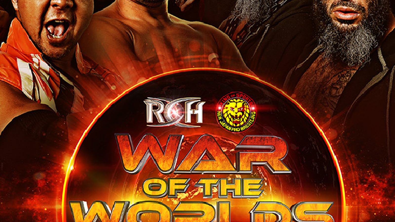 Amazon.com: Official ROH & NJPW - Ring of Honor War of the