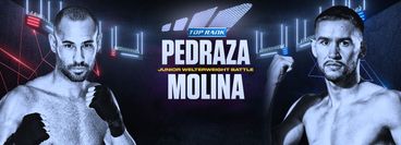 Top Rank: Javier Molina vs Jose Pedraza Top Rank: Javier Molina vs Jose Pedraza