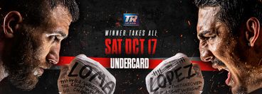 Undercard: Vasiliy Lomachenko vs Teofimo Lopez Undercard: Vasiliy Lomachenko vs Teofimo Lopez