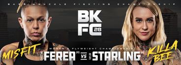 BKFC 28: Christine Ferea vs Taylor Starling BKFC 28: Christine Ferea vs Taylor Starling