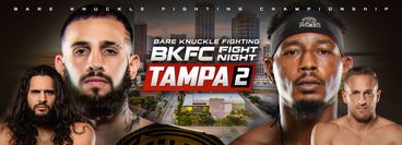 BKFC Fight Night Tampa 2: Jarod Grant vs Reginald Barnett, Jr. BKFC Fight Night Tampa 2: Jarod Grant vs Reginald Barnett, Jr.