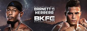 BKFC 32 Orlando: Reginald Barnett Jr. vs Geane Herrera BKFC 32 Orlando: Reginald Barnett Jr. vs Geane Herrera