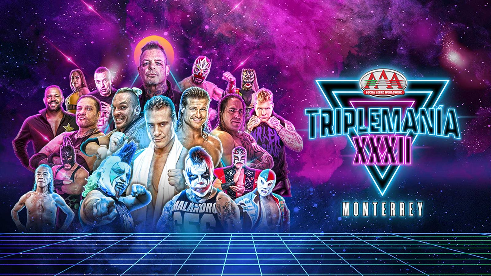 Lucha Libre AAA World Wide - AAA Triplemania XXXII Monterrey 27-04-24