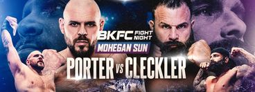 BKFC Fight Night Mohegan Sun 2025: Parker Porter vs Dillon Cleckler BKFC Fight Night Mohegan Sun 2025: Parker Porter vs Dillon Cleckler