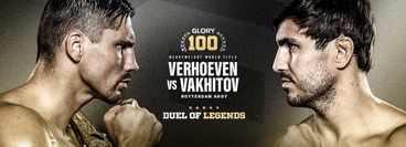 GLORY 100: Rico Verhoeven vs Artem Vakhitov GLORY 100: Rico Verhoeven vs Artem Vakhitov