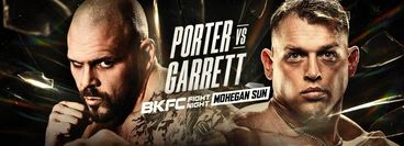 BKFC Fight Night Mohegan Sun 2025: Parker Porter vs Anthony Garrett