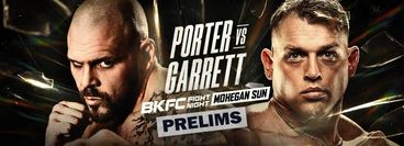 BKFC Fight Night Mohegan Sun 2025: Prelims