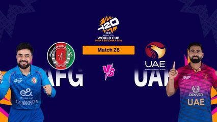 ▷ ICC Men's Т20 World Cup 2026, Match 28: Afghanistan vs UАЕ - Official Live Stream - TrillerTV
