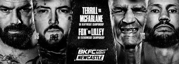 BKFC Fight Night Newcastle 2026: Mick Terrill vs Jay McFarlane