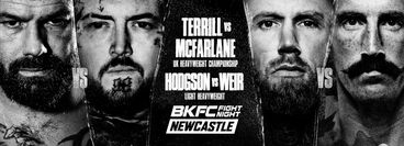 BKFC Fight Night Newcastle 2026: Mick Terrill vs Jay McFarlane