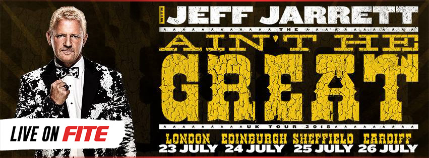 Jeff Jarrett: Ain’t He Great! Tour Set to debut LIVE on FITE on July 25