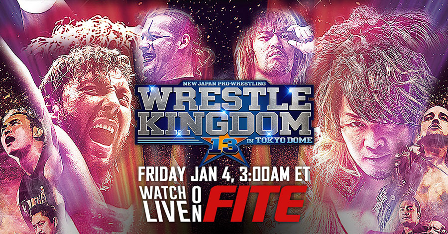 NJPW Wrestle Kingdom 13 set to be available Live on FITE