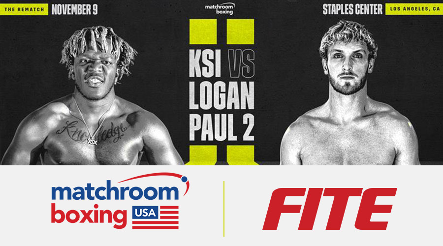 MATCHROOM BOXING USA and FITE Join Forces to Distribute KSI vs. Logan II