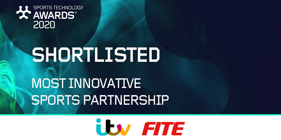 2020 Sports Technology Awards Shortlist FITE & ITV in Most Innovative Sports Partnership