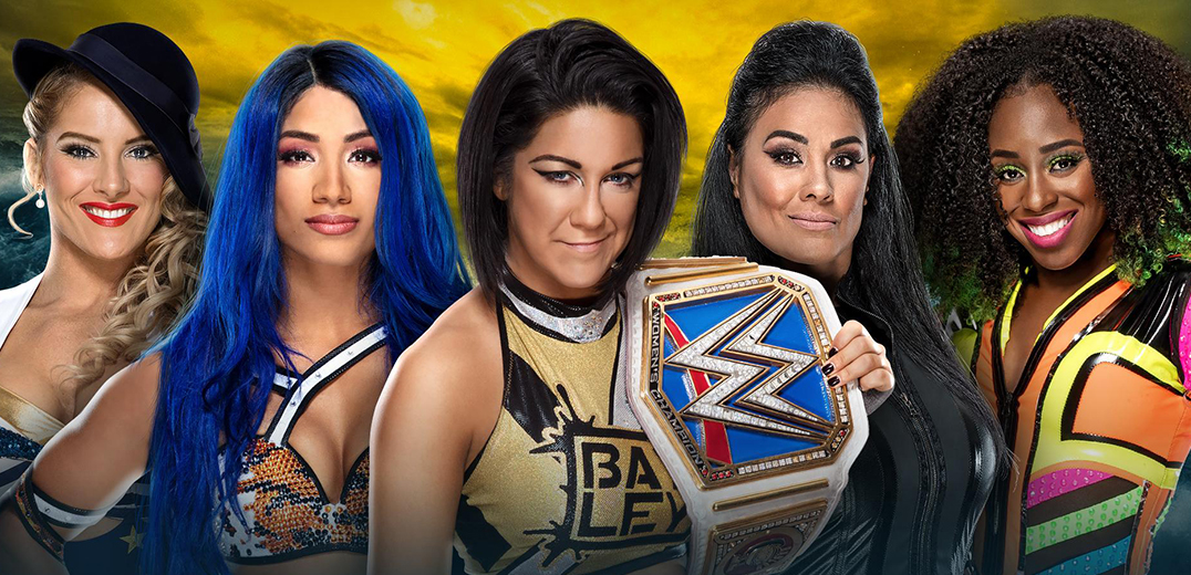 Bayley vs. Sasha Banks vs. Lacey Evans vs. Tamina vs. Naomi