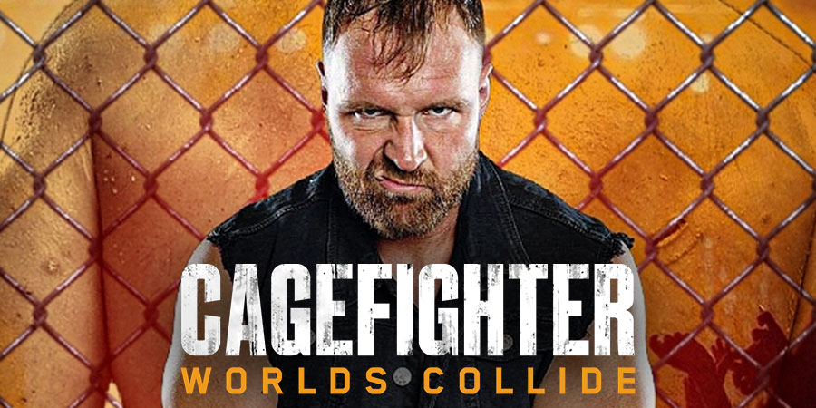 Jon Moxley discusses the world premiere of CAGEFIGHTER: Worlds Collide on FITE, the gritty battle in the film's climax and more