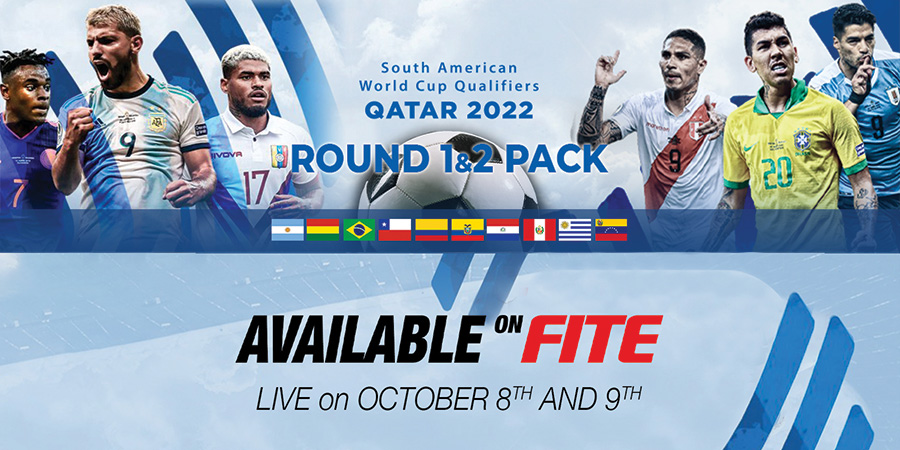 South American World Cup Qualifiers 2020 on FITE