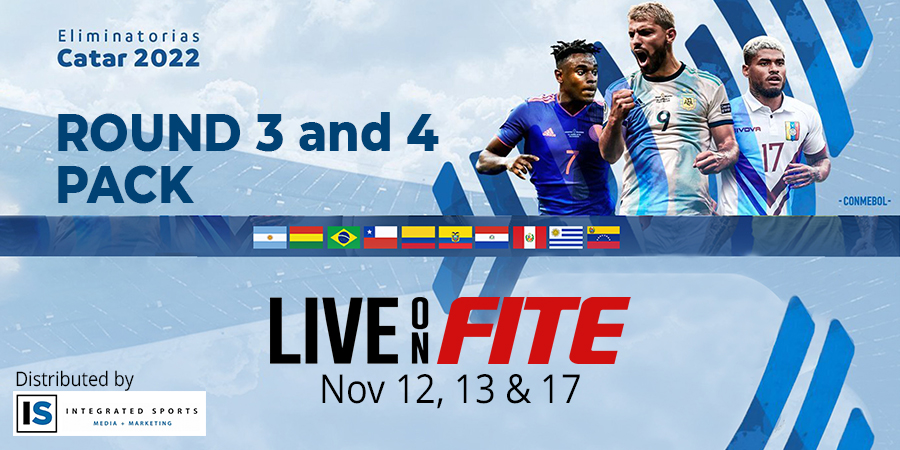 Integrated Sports Media To Distribute South American World Cup Qualifiers on PPV; 8 Games in November for Rounds 3 and 4 - Available in the US on FITE
